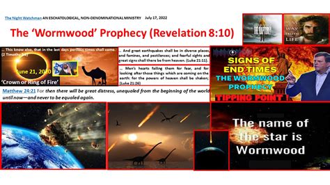 The ‘Wormwood’ Prophecy (Revelation 8:10) - The Night Watchman