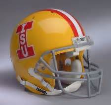 Vintage helmet Iowa State Cyclones | College football helmets, Football ...