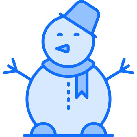 Snowman Generic Blue icon