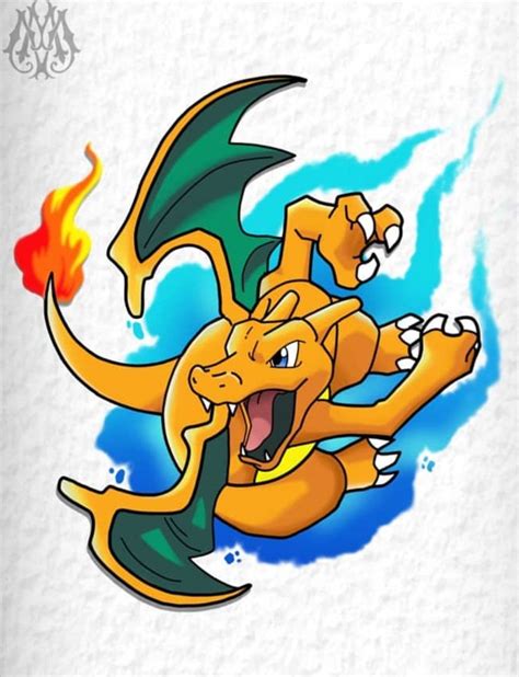 Cool Charizard Drawing