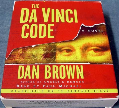 The Da Vinci Code by Dan Brown Unabridged AUDIOBOOK on 13 CDs