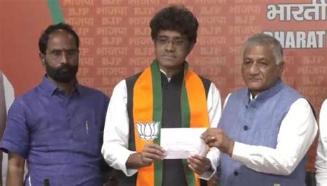 Ex-Congress leader and great-grandson of C Rajagopalachari, CR Kesavan joins BJP | Pragativadi ...