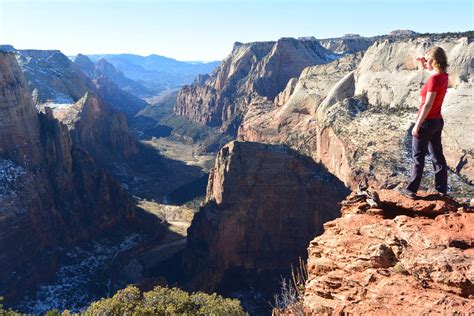 Hiking the Observation Point Trail in Zion National Park, Utah