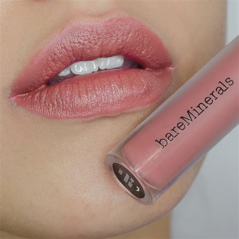 Girl with Glam - Bare Minerals Lip Product Reviews & Swatches • Girl ...