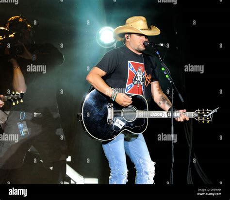 Jason Aldean performs at Molson Canadian Amphitheatre during his 'My Kinda Party Tour 2012 ...