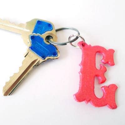 Initial Keychain DIY {Accessories} – Tip Junkie