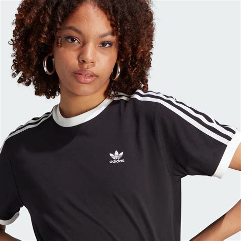 adidas Adicolor Classics 3-Stripes Tee - Black | adidas UAE