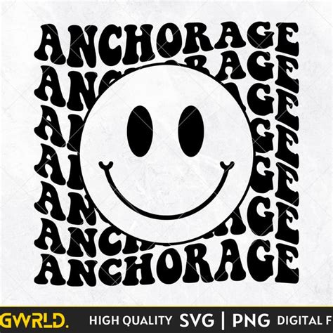 Anchorage Alaska Svg - Etsy