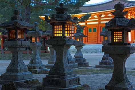 Koyasan: Traditional Japanese Stone Lanterns, Ishi-Dōrō (HDR Photo) - Japan Travel Mate