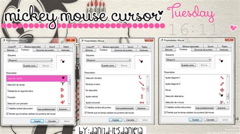 Mickey Mouse Cursor by Dani1D on DeviantArt