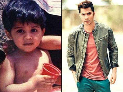 Varun Dhawan | Childhood pictures, Varun dhawan body, Bollywood stars