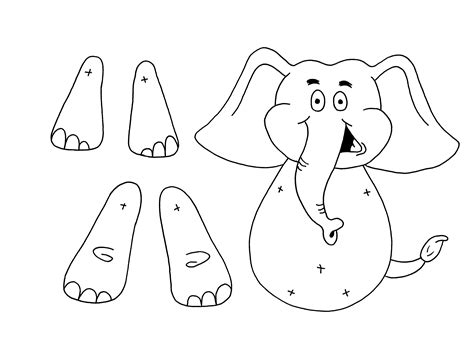 Family Finger Puppets Coloring Pages Sketch Coloring Page