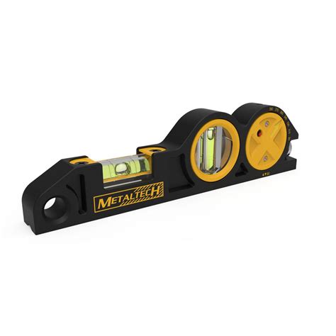 Metaltech 8 in. Die-Cast Scaffold Level with Laser Pointer-I-AN011 - The Home Depot