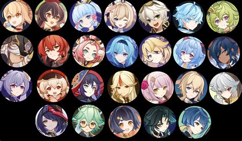 TCG character icons : r/Genshin_Impact_Leaks