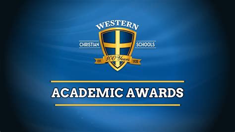 Western Christian High School 2020 Underclassmen Academic Awards - YouTube