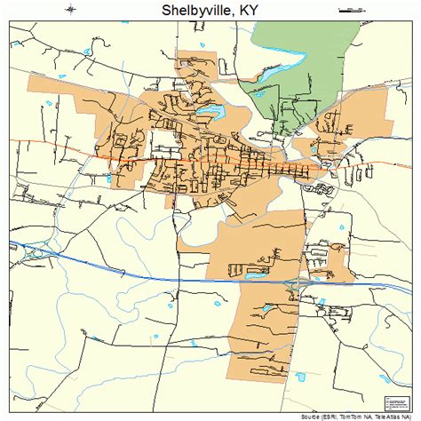 Shelbyville Ky Map