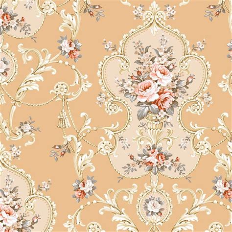 Jual Wallpaper Dinding Motif Bunga Klasik Mewah di lapak Indah wallpaper indah_wallpaper