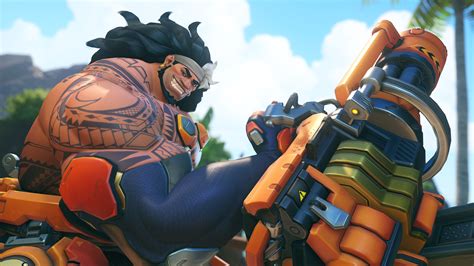 Overwatch 2's Mauga is a big bully in the vein of Team Fortress 2's Heavy | Shacknews