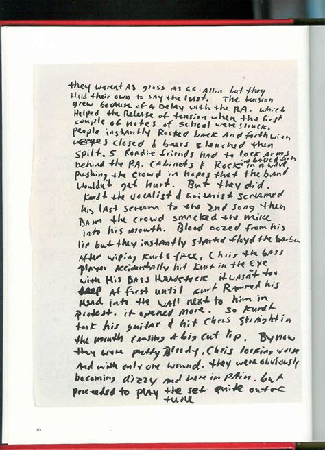 Kurt Cobain Journals