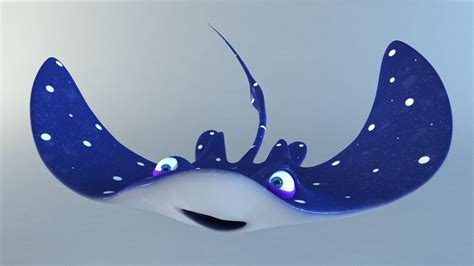 Cartoon Manta Ray | Cartoon fish, Manta ray, Manta