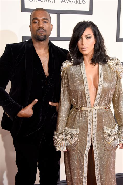 Kanye West & Kim Kardashian West - Grammy Awards 2015: Red Carpet - Digital Spy