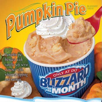 Adventures of a Blonde Baker: Pumpkin Pie Blizzard