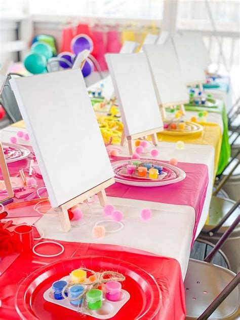 Painting Party (fun Paint Party Ideas for Kids)