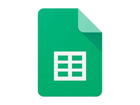 Google Sheets Logo transparent PNG - StickPNG