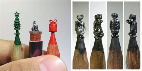 Taiwanese artist’s pencil tip sculptures are miniature masterpieces ...