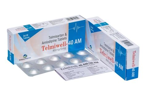 Telmisartan & Amlodipine Tablets Manufacturer & Supplier India | Buy Online