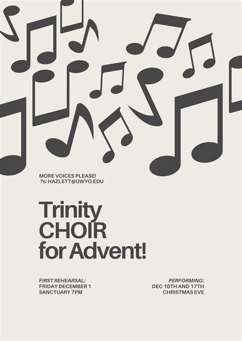 Advent CHOIR – Trinity Evangelical Lutheran Church