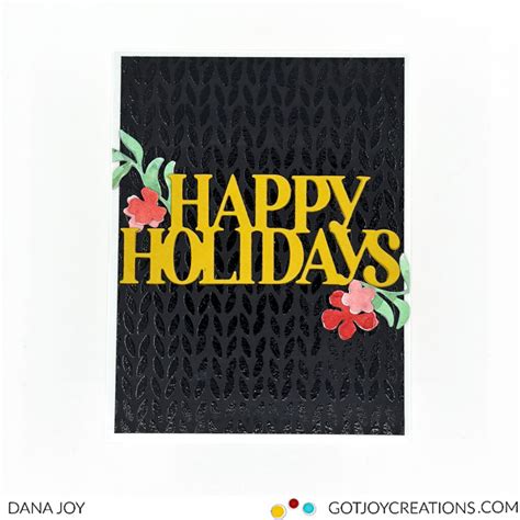 Holiday Card Series 2023 - Day 3 - Got Joy Creations