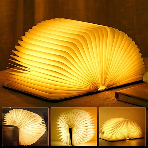 Buy Molbory Novelty Folding Book Lamp, High Pressure Sodium Vapor Night ...