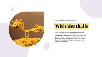 Pasta PowerPoint Layout|Business|Templates