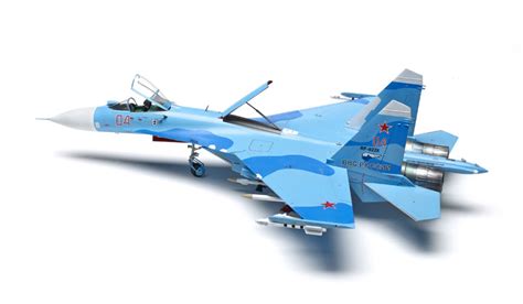 Toy Models & Kits D Model Kit MINIBASE 8001 1/48 Russian Navy Carrier-Borne Fighter Su-33 ...