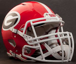 ***CUSTOM*** GEORGIA BULLDOGS NCAA Riddell SPEED Football Helmet UGA | eBay