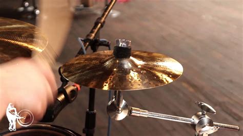 Steve Weiss Traditional Cast 10" Splash Cymbal Demo - YouTube