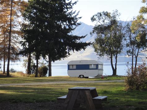 Powered sites - The Camp | Lake Hawea Holiday Park & Campground