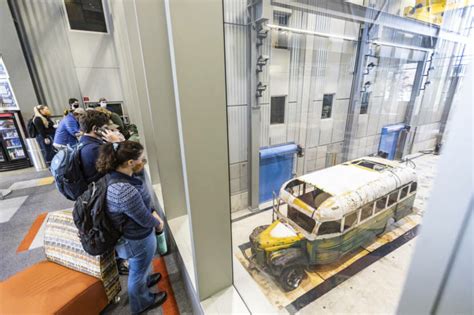 Now you can watch as the Museum of the North readies the 'Into the Wild' bus for display