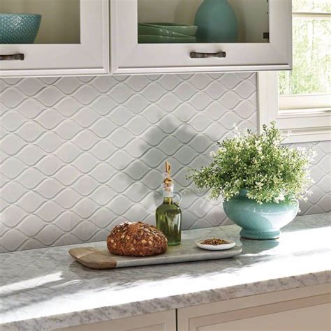 Uniquely Shaped Backsplash Mosaics That Don't Compromise on Luxury