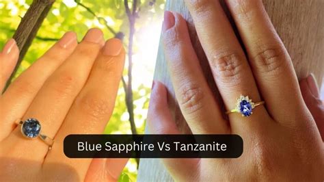 Blue Sapphire vs Tanzanite: Which of these unmatched blue beauties will win? - Pmkk Gems