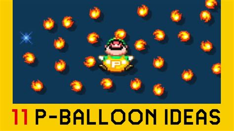 11 Ideas with the P-Balloon (Part 2) | Super Mario Maker 2 - YouTube