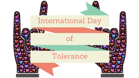 International Day for Tolerance | GLADE (Global Learning and Development Education)