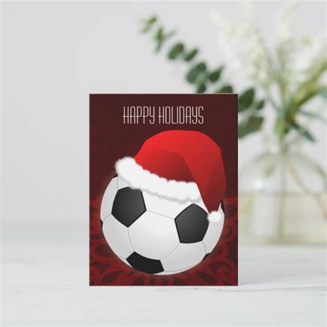 soccer player Christmas Cards | Zazzle | Christmas cards, Professional holiday cards, Holiday ...