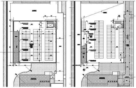 Car Park Layout Design CAD plan download - Cadbull