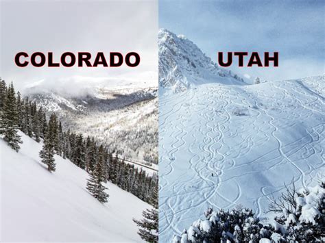 Does Colorado or Utah Have Better Snow for Skiing and Snowboarding?