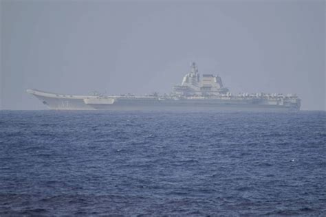 China’s Shandong Aircraft Carrier Leads Warships Through Taiwan Strait ...