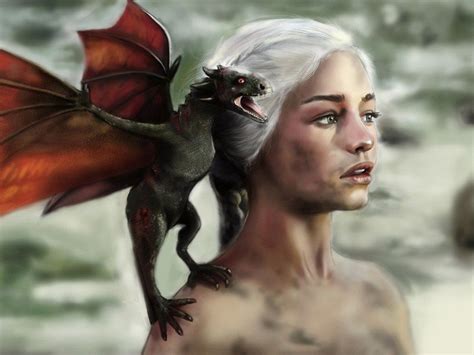 Daenerys Targaryen Dragon Game Of Thrones Poster | Daenerys targaryen ...