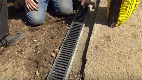 How To Install A Trench Drain - Property & Real Estate for Rent