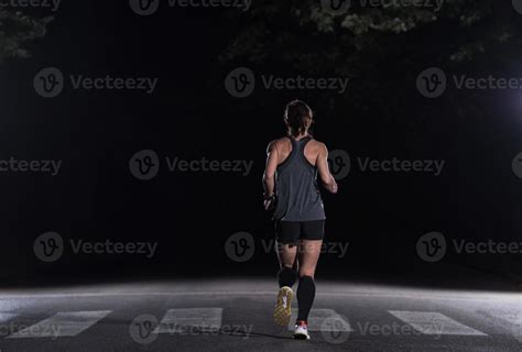 female runner training for marathon 10957417 Stock Photo at Vecteezy